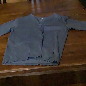 GAP Gray Long Sleeve Shirt